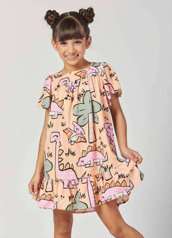 Mylu - Vestido Estampado Colorido Mylu Estampado