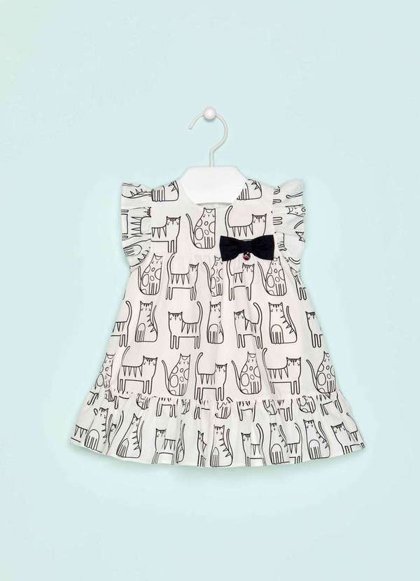 Mon Sucré - Vestido Festa Bebê Estampado Monsucré Estampado