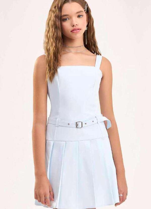 Bobbylulu - Vestido Infantil Branco Bobbylulu Branco