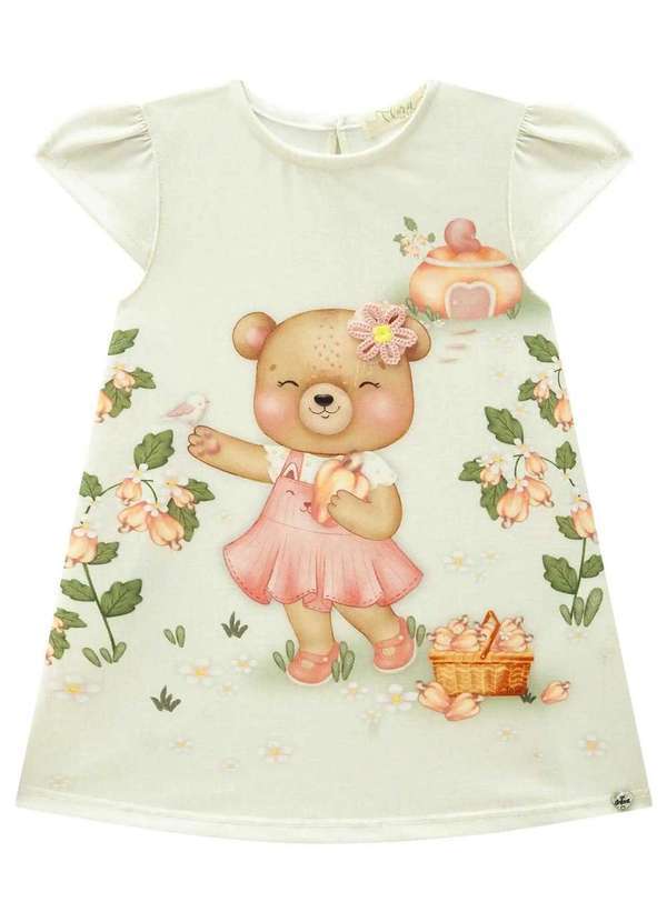 Infanti - Vestido Infantil Infanti Estampado Estampado