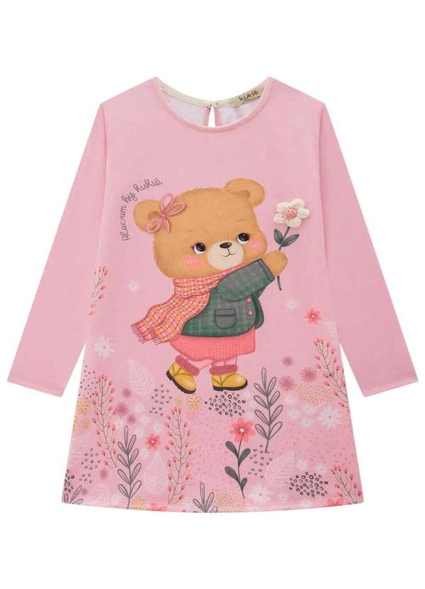 Kukiê - Vestido Infantil Kukiê Estampado Estampado