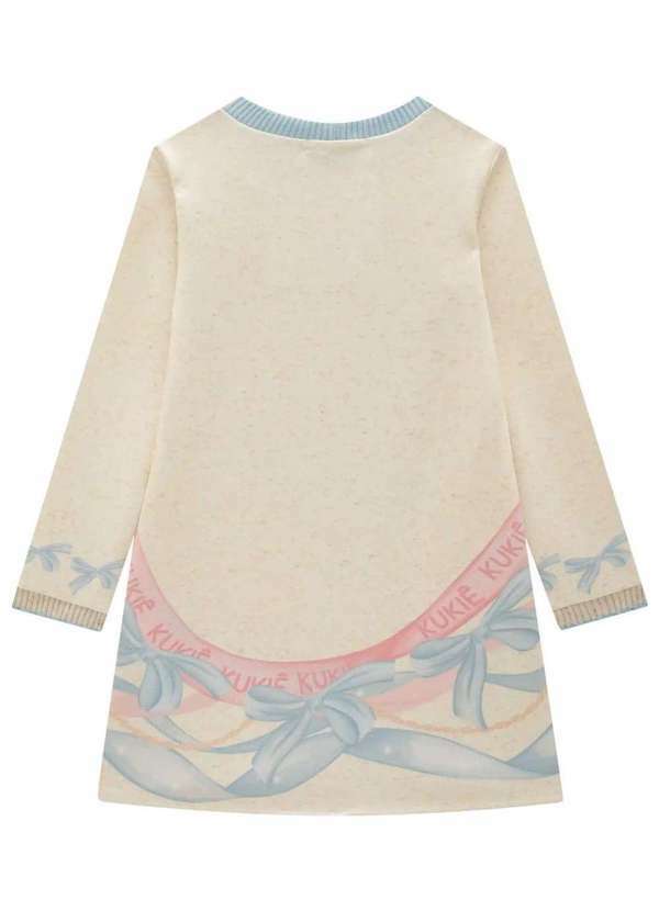 Kukiê - Vestido Infantil Kukiê Urso Fashion Estampado 3