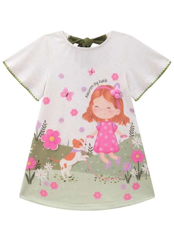Kukiê - Vestido Infantil Kukie Estampado 2