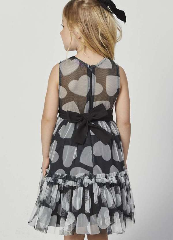 Luluzinha - Vestido Infantil Luluzinha Corações Estampado 2