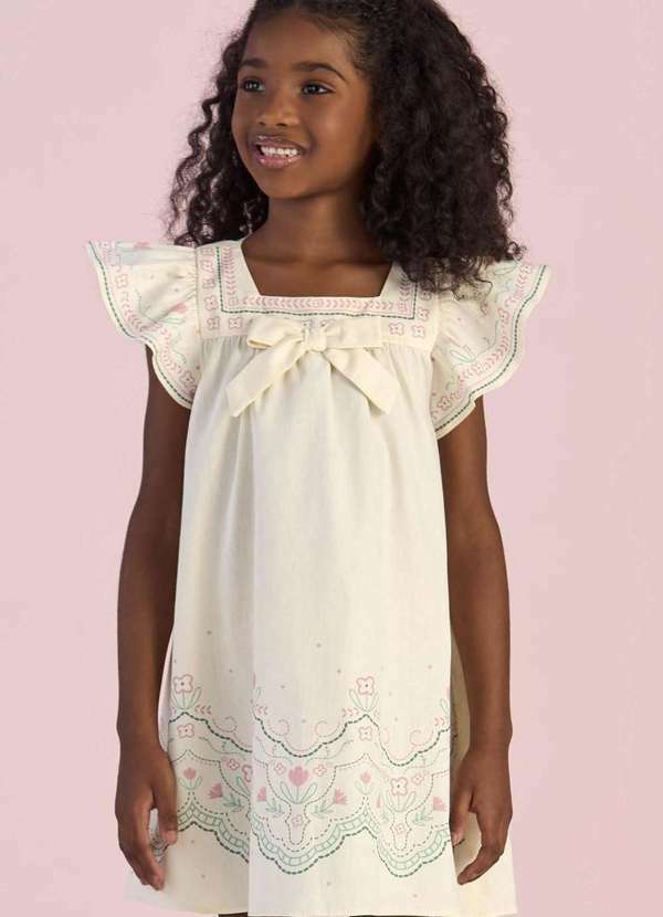 Roupa Infantil Mon Sucre Mae E Filha Mon Sucré Vestido Infantil