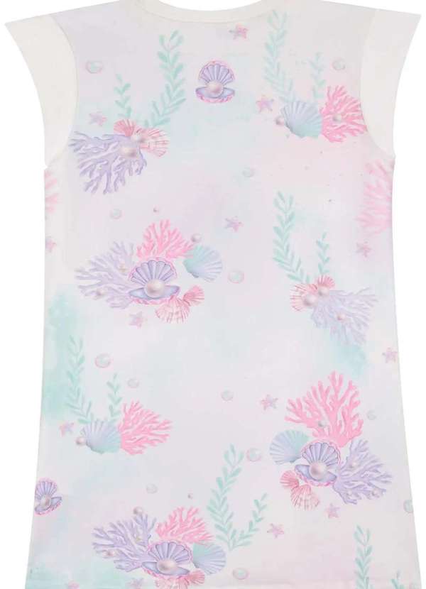 Kukiê - Vestido Infantil Menina Estampado Ariel Kukiê Estampado 3