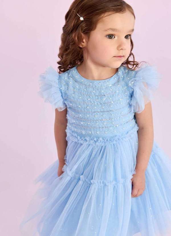 Petit Cherie - Vestido Infantil Petit Cherie Azul Menina Azul 2