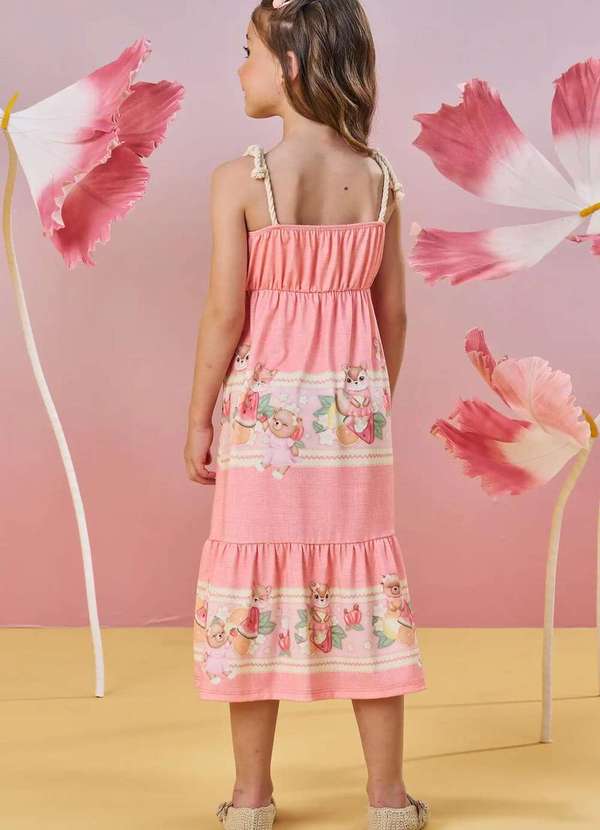 Infanti - Vestido Longo Infantil Infanti Estampado 2