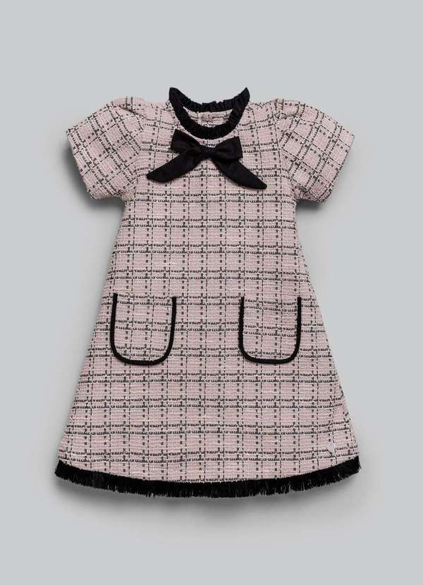 Anjos Baby - Vestido Menina Anjos Baby Estampado