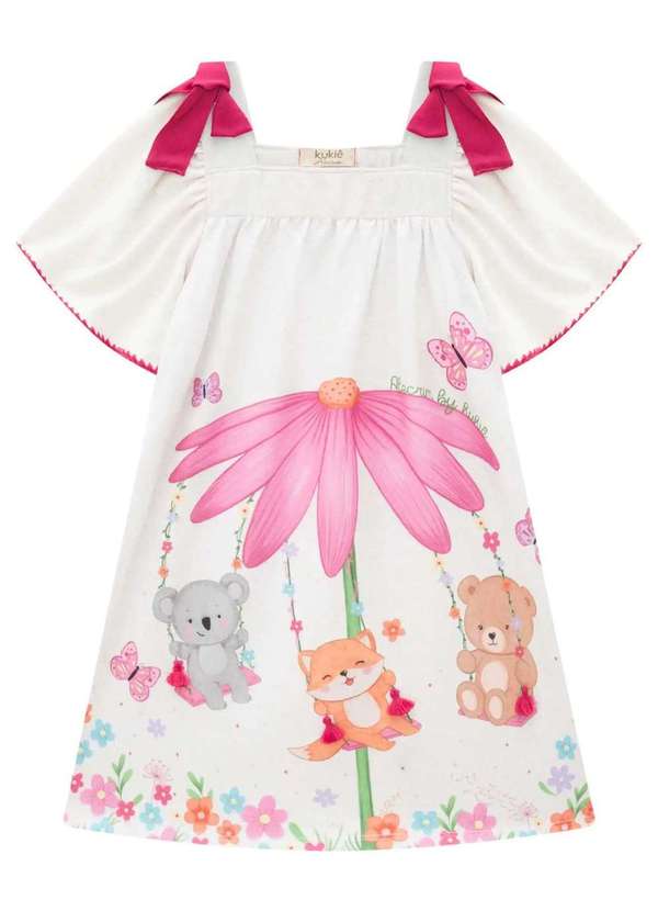 Kukiê - Vestido Menina Estampado Kukiê Estampado 2