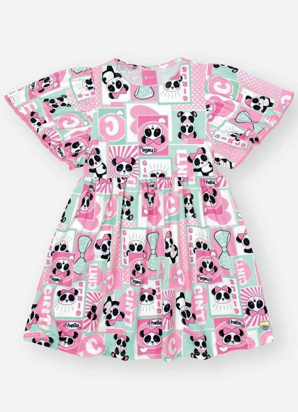 Cinti - Vestido Menina Infantil Cinti Estampado 3