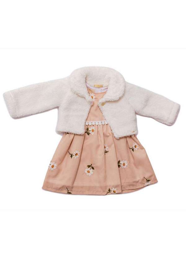 Vigat - Vestido Menina Infantil Estampado Vigat Estampado