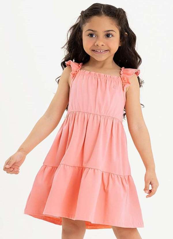 Somni - Vestido Menina Laranja Somni Laranja