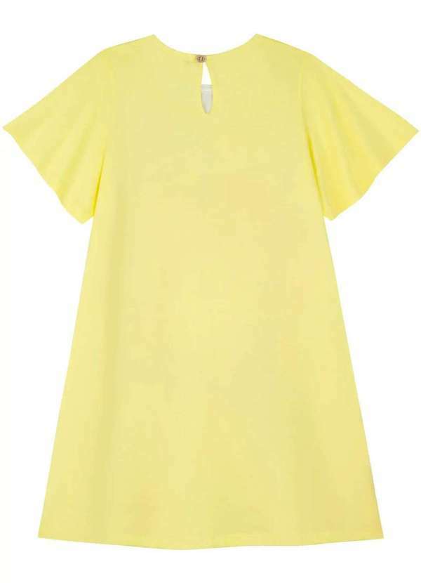 Kukiê - Vestido Menina Manga Curta Colete Estampado Kukiê Estampado 3