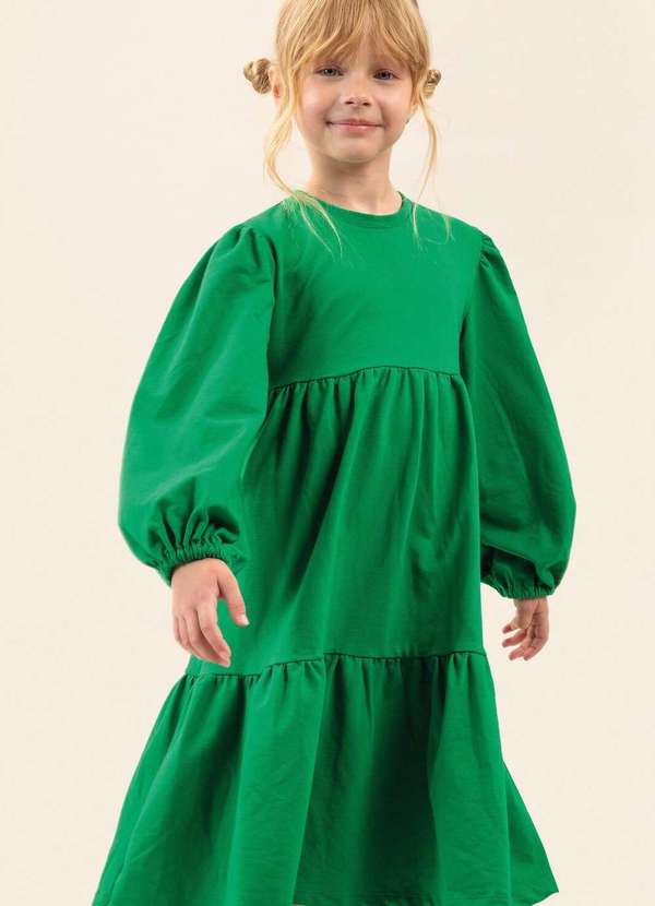 Bugbee - Vestido Molecotton Verde Bugbee Verde