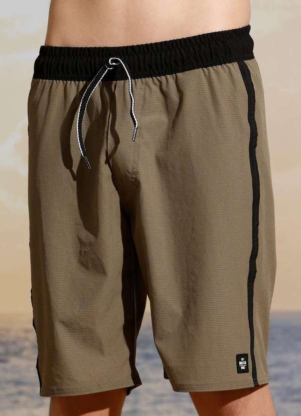 Banana Danger - Bermuda Água Poliamida Ripstop Banana Danger Grafite 1