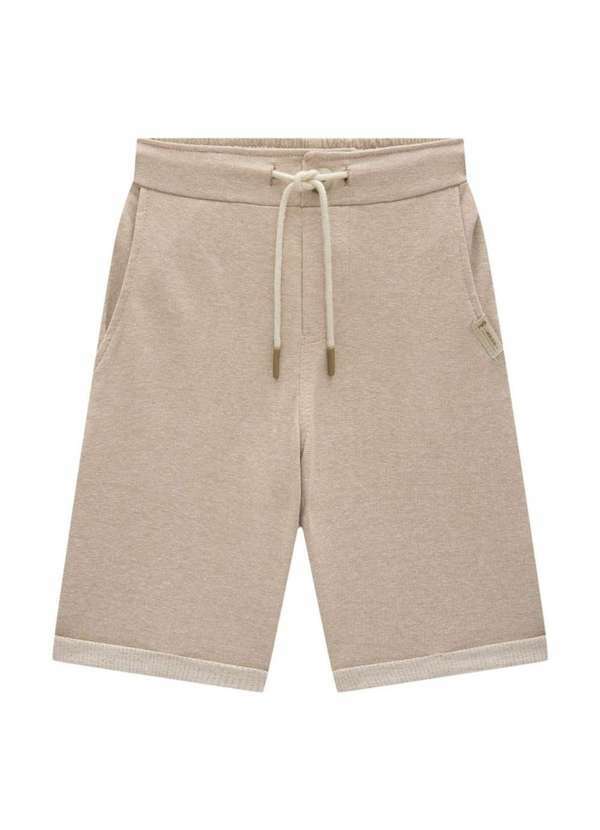 Onda Marinha - Bermuda Infantil Areia Menino Onda Marinha Areia