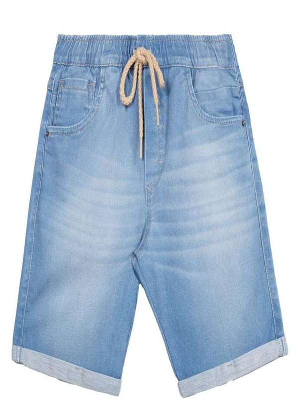 Bakulelê - Bermuda Infantil Menino Bakulelê Jeans