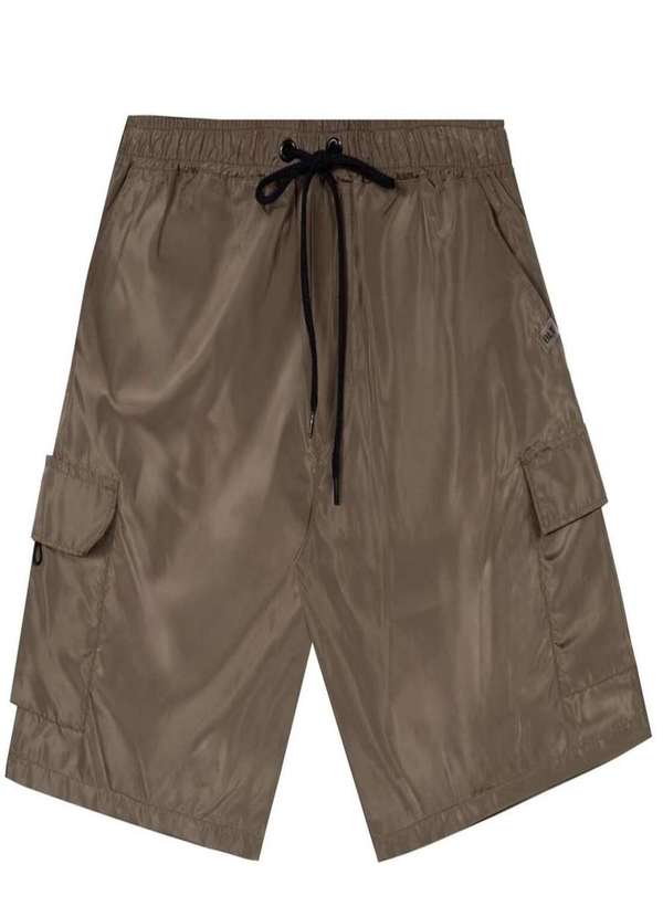 Biliton - Bermuda Infantil Menino Biliton Marrom