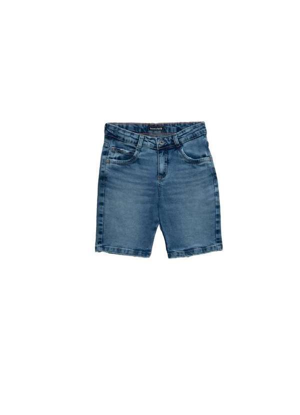 Bakulelê - Bermuda Jeans Infantil Bakulelê Jeans