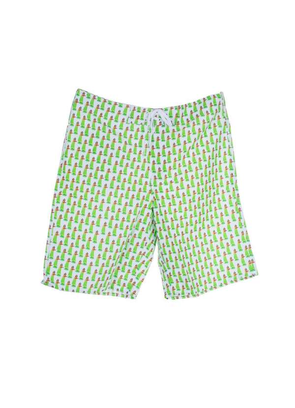 Mini Us - Bermuda Juvenil Havaianas Verde Mini Us Verde 2