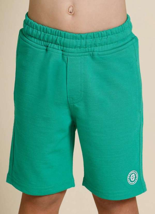 Banana Danger - Bermuda Moletinho Basic Verde Banana Danger Verde 1