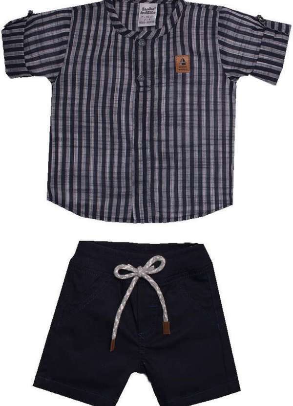 Sonho Mágico - Kit Body Bebe Cinza Sonho Magico Cinza