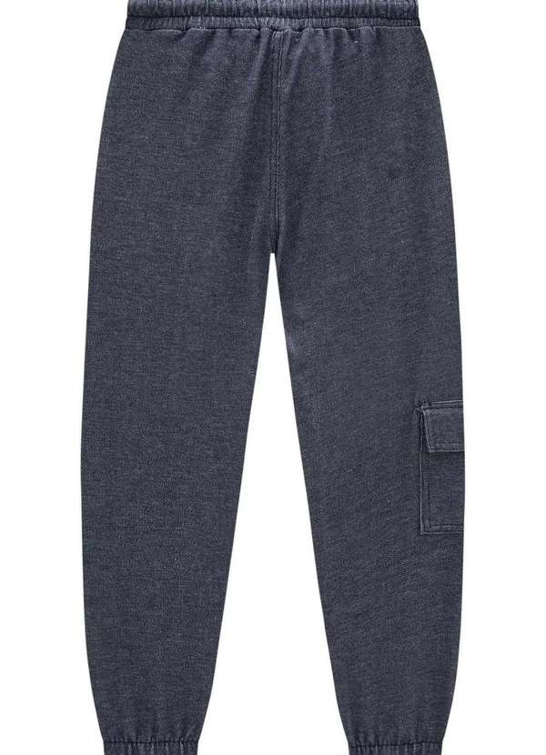 Johnny Fox - Calça Jogger Infantil Mescla Johnny Fox Mescla