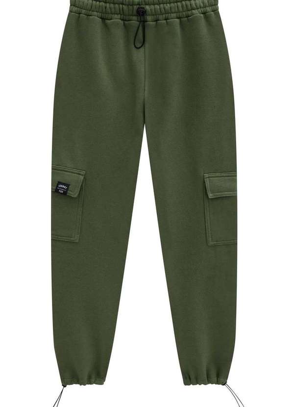 Johnny Fox - Calça Jogger Moletinho Johnny Fox Verde 5