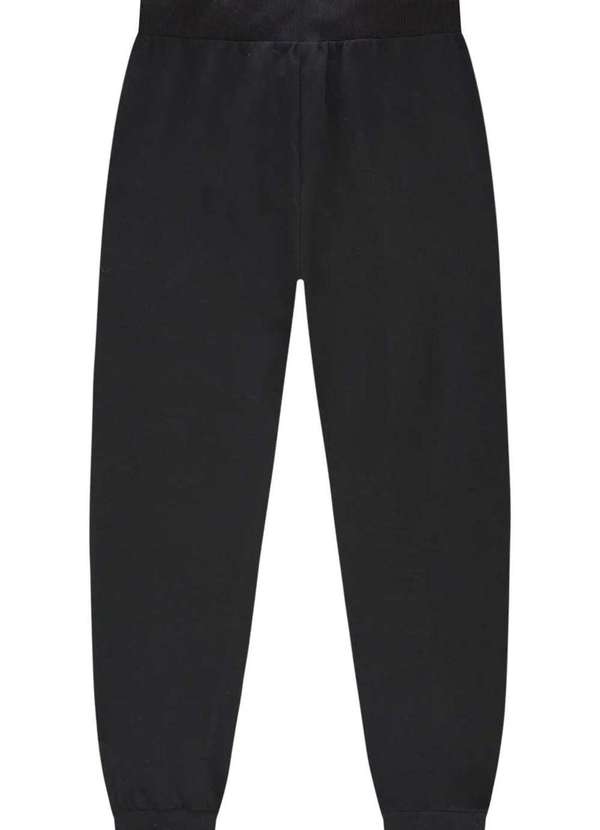 Johnny Fox - Calça Jogger Preta Johnny Fox Preto 2
