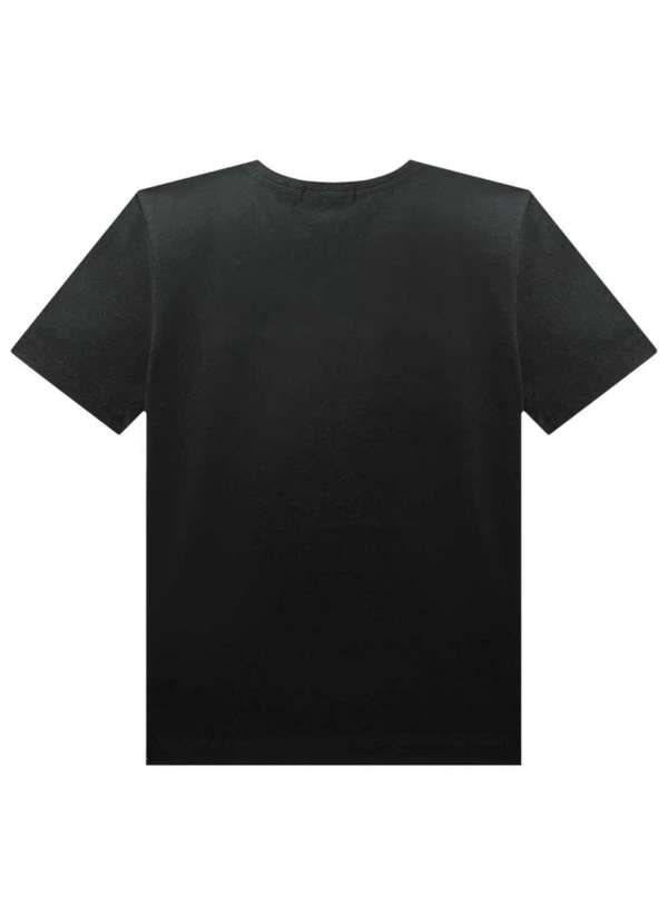 Lucboo - Camiseta em Meia Malha Menino Lucboo Preto 2
