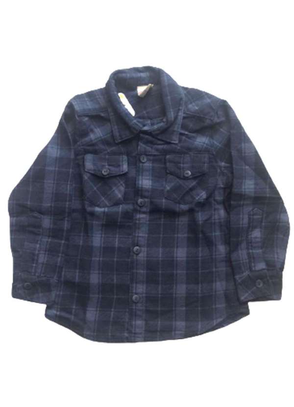 Have Fun - Camisa Infantil Xadrez Azul Have Fun Azul