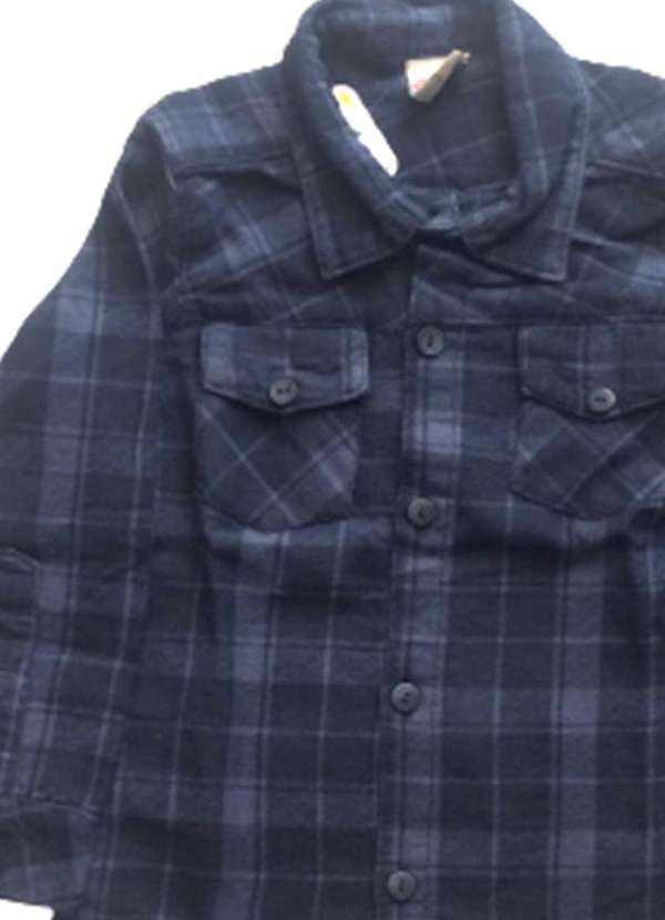 Have Fun - Camisa Infantil Xadrez Azul Have Fun Azul 3