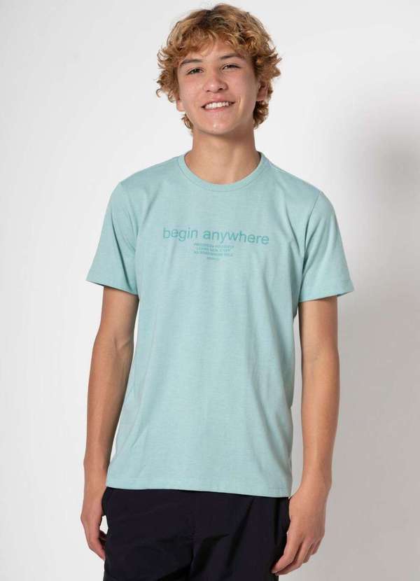 Banana Danger - Camiseta Creative Begin Banana Danger Verde