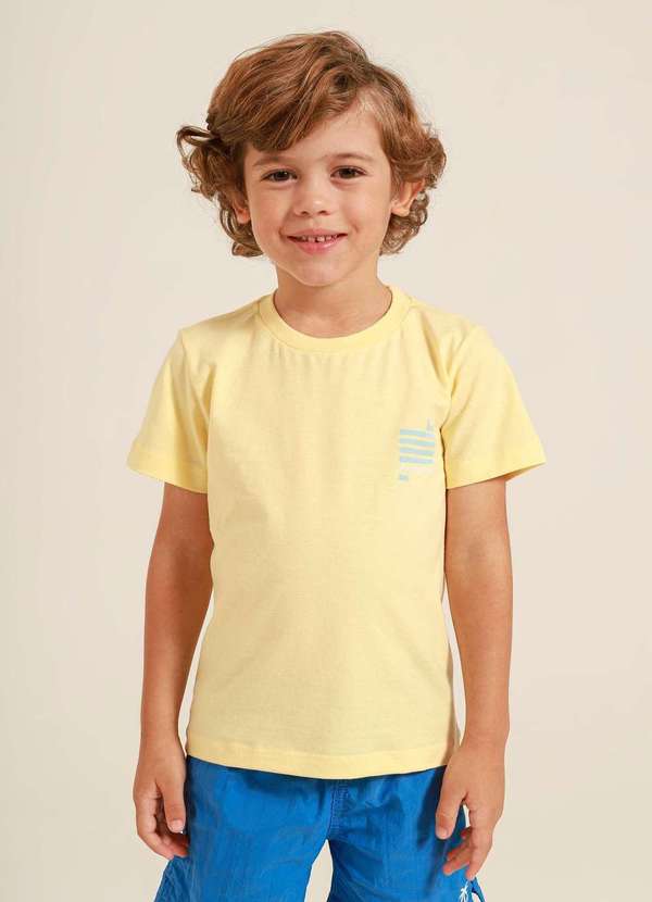 Banana Danger - Camiseta Infantil Amarela Banana Danger Amarelo 2