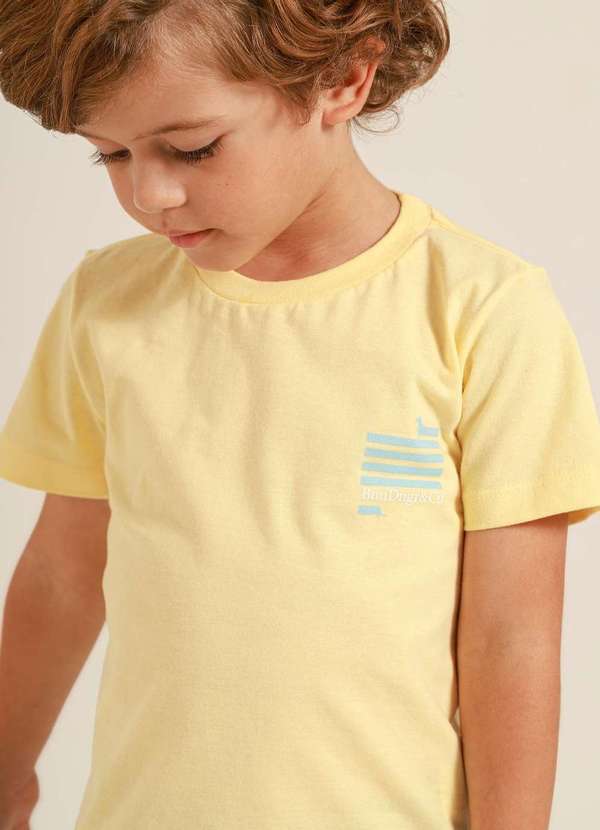 Banana Danger - Camiseta Infantil Amarela Banana Danger Amarelo 3