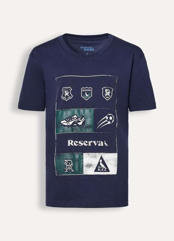 Reserva Mini - Camiseta Infantil Azul Marinho Reserva Mini Azul Marinho