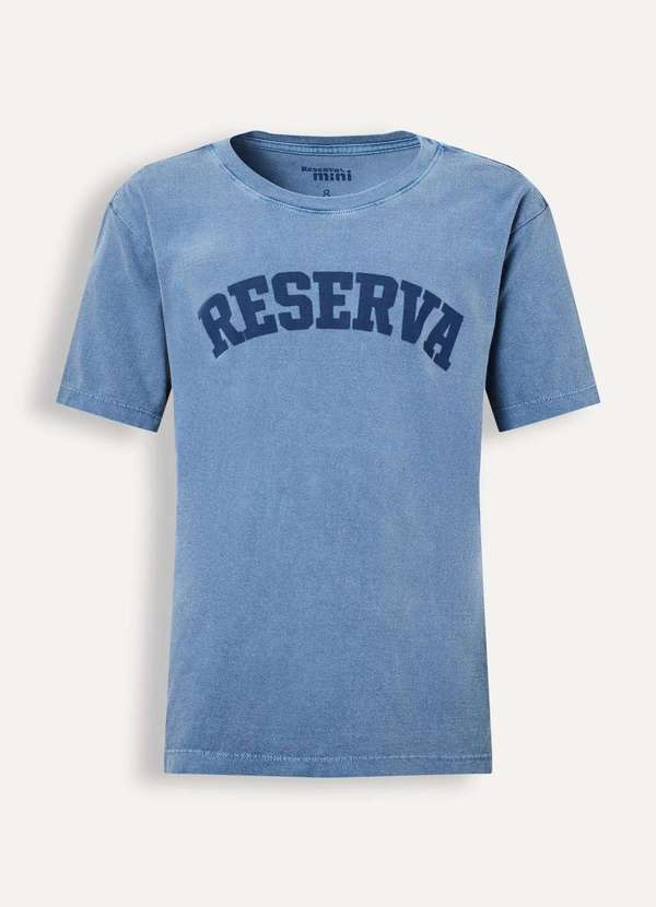 Reserva Mini - Camiseta Infantil Azul Reserva Mini Azul