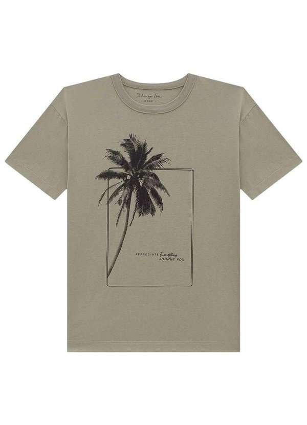 Johnny Fox - Camiseta Infantil Menino Style Johnny Fox Estampado