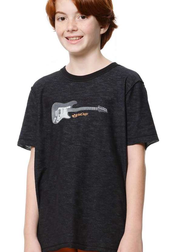 Banana Danger - Camiseta Infantil Preto Banana Danger Preto