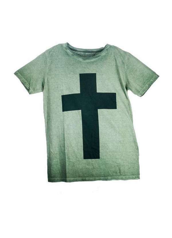 Mini Us - Camiseta Mc Cross Verde Mini Us Verde