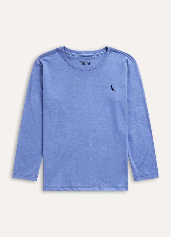 Reserva Mini - Camiseta Ml Mini Mescla Kiev Azul Reserva Mini Azul