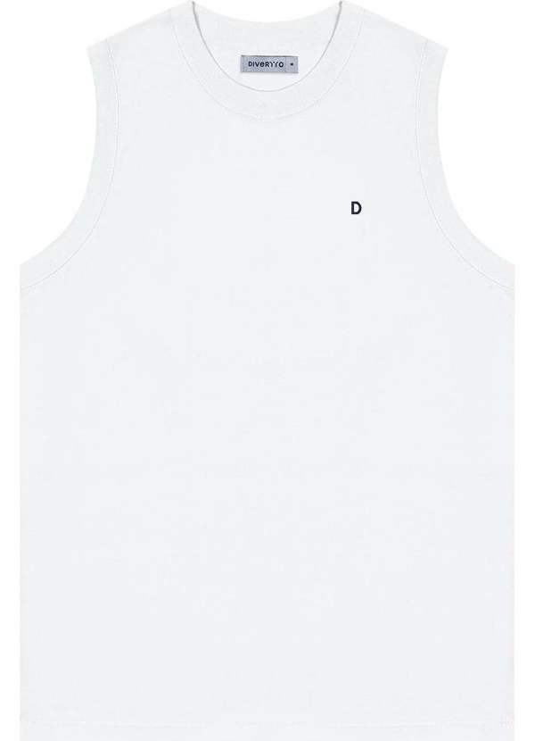 Divertto - Regata Infantil Branca Divertto Branco