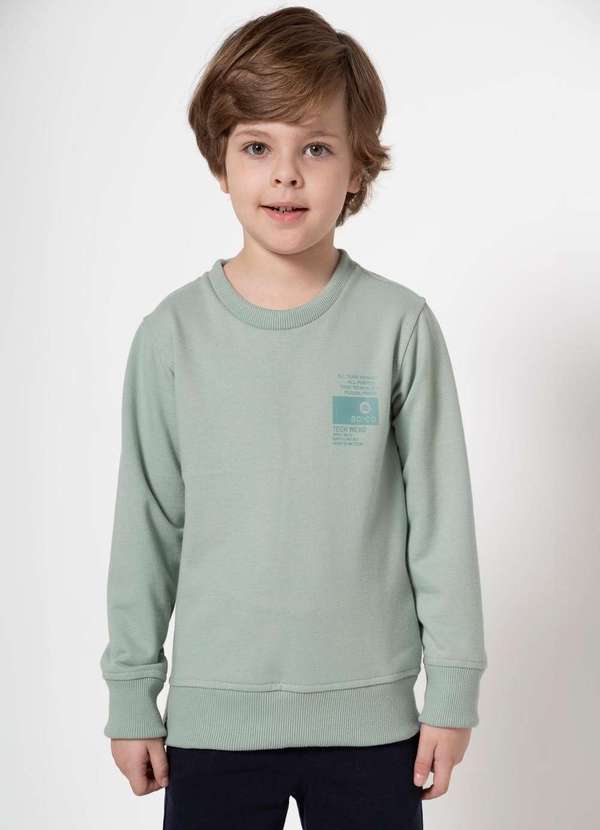 Banana Danger - Blusão Moletom Infantil Verde Banana Danger Verde