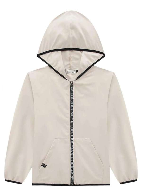 Lucboo - Jaqueta Corta Vento Infantil Lucboo Bege Bege