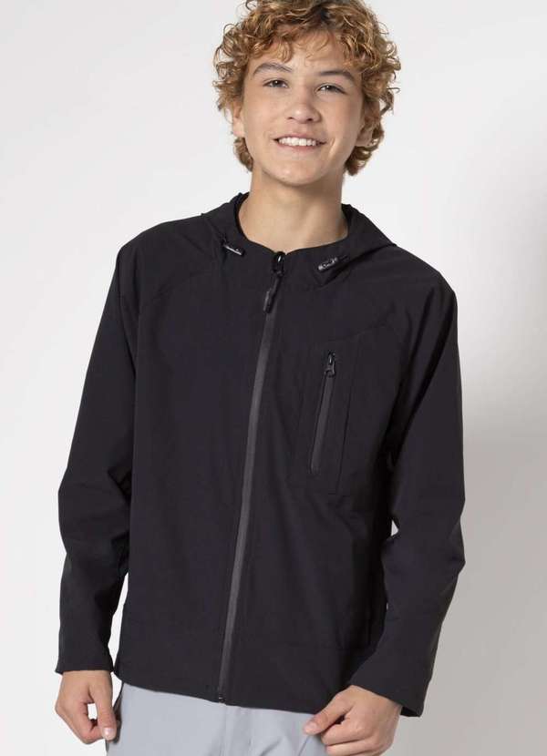 Banana Danger - Jaqueta Infantil Preto com Capz Banana Danger Preto