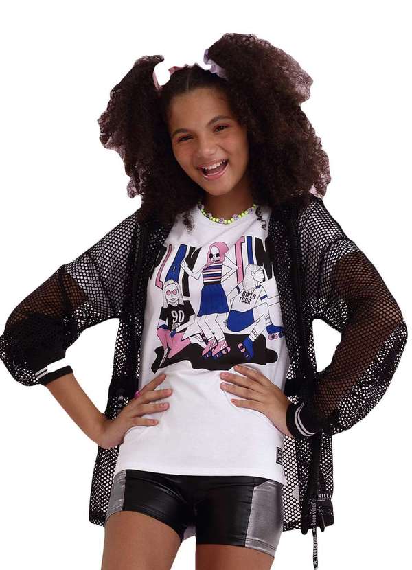 Vanilla Cream - Jaqueta Infantil Preto Vanilla Cream Preto