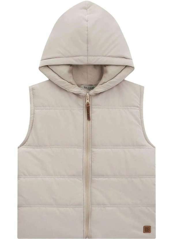Lucboo - Colete Infantil Lucboo Off Menino Off White