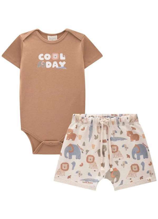 Lucboo - Conjunto Infantil Bebê Menino Lucboo Estampado