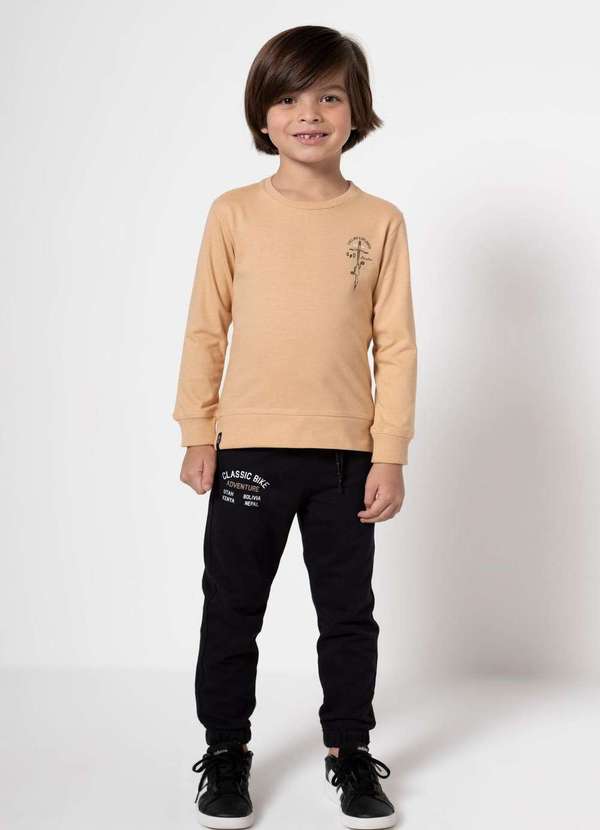 Banana Danger - Conjunto Infantil Explorer Banana Danger Creme